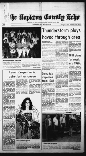 The Hopkins County Echo (Sulphur Springs, Tex.), Vol. 110, No. 20, Ed. 1 Friday, May 17, 1985