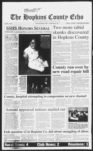 Primary view of object titled 'The Hopkins County Echo (Sulphur Springs, Tex.), Vol. 202, No. 21, Ed. 1 Friday, May 23, 1997'.