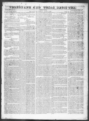 Telegraph and Texas Register (Houston, Tex.), Vol. 9, No. 16, Ed. 1, Wednesday, April 3, 1844