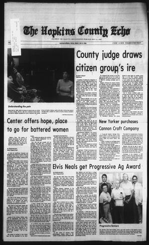 The Hopkins County Echo (Sulphur Springs, Tex.), Vol. 109, No. 27, Ed. 1 Friday, July 6, 1984