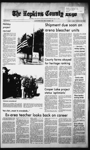 The Hopkins County Echo (Sulphur Springs, Tex.), Vol. 105, No. 46, Ed. 1 Friday, November 14, 1980