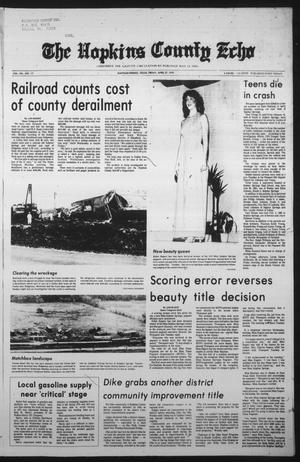 The Hopkins County Echo (Sulphur Springs, Tex.), Vol. 104, No. 17, Ed. 1 Friday, April 27, 1979