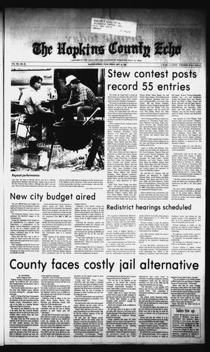 The Hopkins County Echo (Sulphur Springs, Tex.), Vol. 106, No. 38, Ed. 1 Friday, September 18, 1981