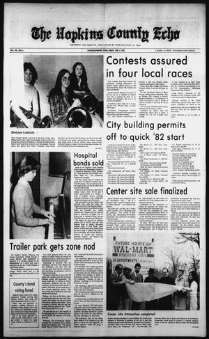 The Hopkins County Echo (Sulphur Springs, Tex.), Vol. 107, No. 6, Ed. 1 Friday, February 5, 1982