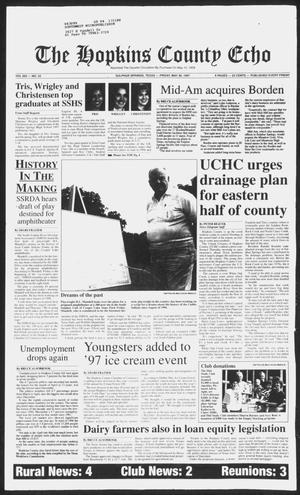 Primary view of object titled 'The Hopkins County Echo (Sulphur Springs, Tex.), Vol. 202, No. 22, Ed. 1 Friday, May 30, 1997'.