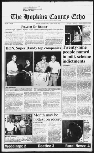 The Hopkins County Echo (Sulphur Springs, Tex.), Vol. 203, No. 30, Ed. 1 Friday, July 24, 1998