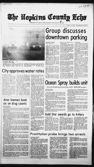 The Hopkins County Echo (Sulphur Springs, Tex.), Vol. 110, No. 42, Ed. 1 Friday, October 18, 1985