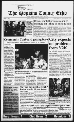 The Hopkins County Echo (Sulphur Springs, Tex.), Vol. 204, No. 52, Ed. 1 Friday, December 24, 1999