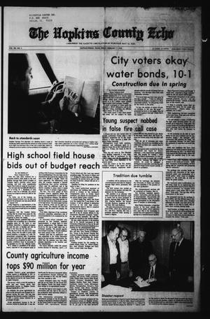 The Hopkins County Echo (Sulphur Springs, Tex.), Vol. 103, No. 7, Ed. 1 Friday, February 17, 1978