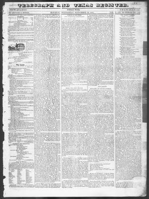 Telegraph and Texas Register (Houston, Tex.), Vol. 10, No. 39, Ed. 1, Wednesday, September 24, 1845