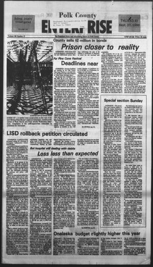 Polk County Enterprise (Livingston, Tex.), Vol. 108, No. 77, Ed. 1 Thursday, September 27, 1990