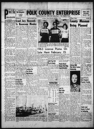 Polk County Enterprise (Livingston, Tex.), Vol. 81, No. 22, Ed. 1 Thursday, February 7, 1963
