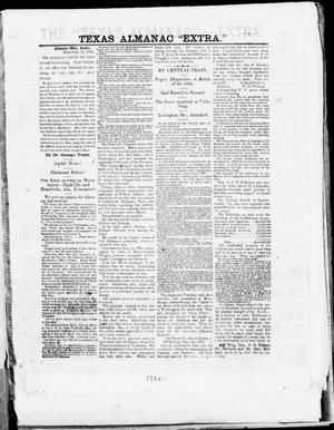 The Texas Almanac -- "Extra." (Austin, Tex.), Thursday, September 18, 1862