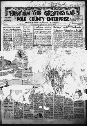 Polk County Enterprise (Livingston, Tex.), Vol. 85, No. 17, Ed. 1 Thursday, December 29, 1966