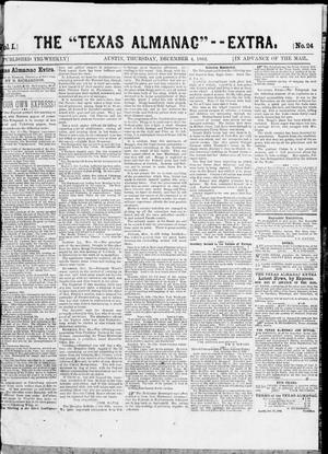 The Texas Almanac -- "Extra." (Austin, Tex.), Vol. 1, No. 24, Ed. 1, Thursday, December 4, 1862