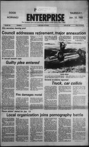 Polk County Enterprise (Livingston, Tex.), Vol. 103, No. 3, Ed. 1 Thursday, January 10, 1985