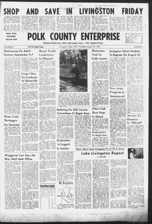 Polk County Enterprise (Livingston, Tex.), Vol. 85, No. 51, Ed. 1 Thursday, August 24, 1967