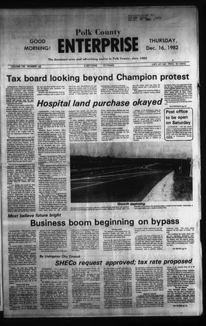 Polk County Enterprise (Livingston, Tex.), Vol. 100, No. 100, Ed. 1 Thursday, December 16, 1982