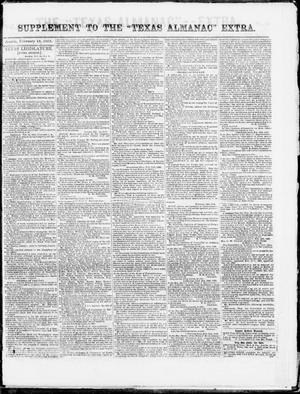 The Texas Almanac -- "Extra." (Austin, Tex.), Vol. 1, No. 56, Ed. 1, Wednesday, February 18, 1863