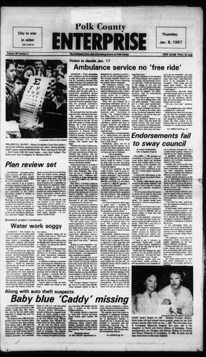 Polk County Enterprise (Livingston, Tex.), Vol. 105, No. 3, Ed. 1 Thursday, January 8, 1987