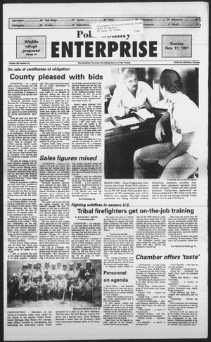 Polk County Enterprise (Livingston, Tex.), Vol. 109, No. 92, Ed. 1 Sunday, November 17, 1991
