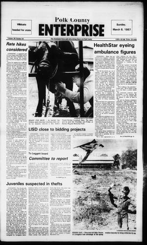 Polk County Enterprise (Livingston, Tex.), Vol. 105, No. 20, Ed. 1 Sunday, March 8, 1987