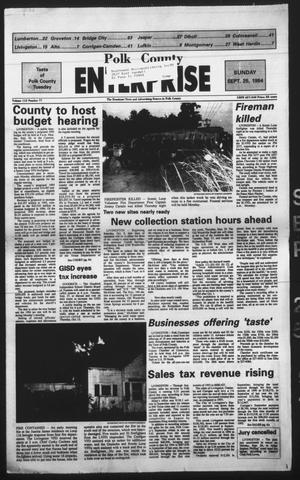 Polk County Enterprise (Livingston, Tex.), Vol. 112, No. 77, Ed. 1 Sunday, September 25, 1994