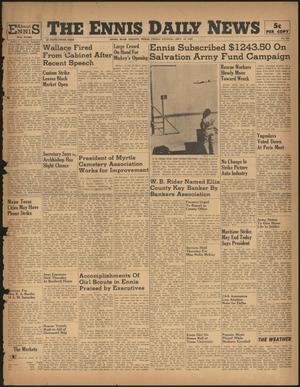 The Ennis Daily News (Ennis, Tex.), Vol. 55, No. 224, Ed. 1 Friday, September 20, 1946