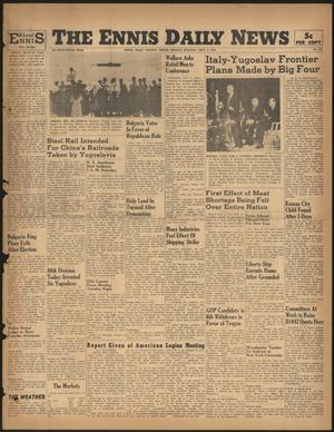The Ennis Daily News (Ennis, Tex.), Vol. 55, No. 214, Ed. 1 Monday, September 9, 1946