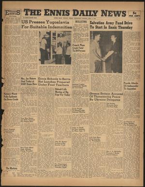 The Ennis Daily News (Ennis, Tex.), Vol. 55, No. 210, Ed. 1 Wednesday, September 4, 1946