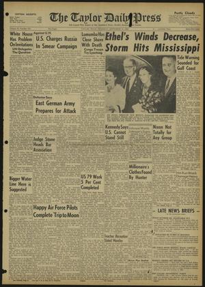 The Taylor Daily Press (Taylor, Tex.), Vol. 47, No. 230, Ed. 1 Thursday, September 15, 1960