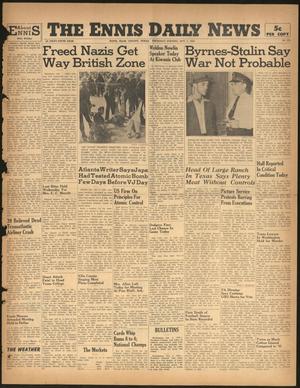 The Ennis Daily News (Ennis, Tex.), Vol. 55, No. 235, Ed. 1 Thursday, October 3, 1946