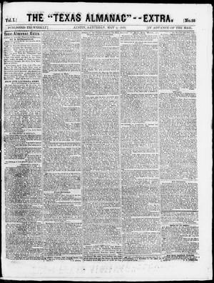 The Texas Almanac -- "Extra." (Austin, Tex.), Vol. 1, No. 88, Ed. 1, Saturday, May 2, 1863