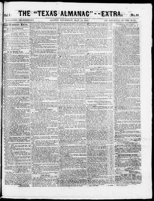 The Texas Almanac -- "Extra." (Austin, Tex.), Vol. 1, No. 93, Ed. 1, Thursday, May 14, 1863