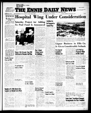 The Ennis Daily News (Ennis, Tex.), Vol. 63, No. 30, Ed. 1 Friday, February 5, 1954
