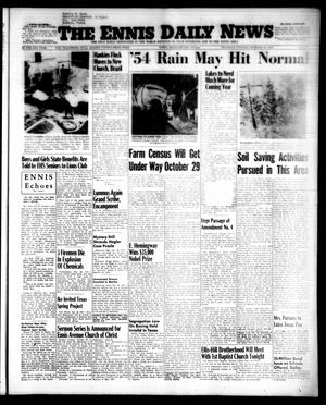 The Ennis Daily News (Ennis, Tex.), Vol. 63, No. [255], Ed. 1 Thursday, October 28, 1954