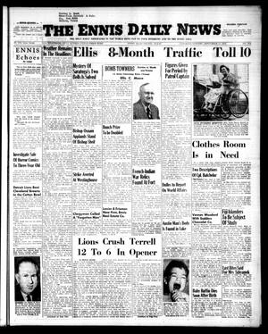 The Ennis Daily News (Ennis, Tex.), Vol. 63, No. 214, Ed. 1 Saturday, September 11, 1954
