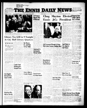 The Ennis Daily News (Ennis, Tex.), Vol. 63, No. 96, Ed. 1 Friday, April 23, 1954