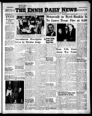 The Ennis Daily News (Ennis, Tex.), Vol. 63, No. 242, Ed. 1 Thursday, October 14, 1954