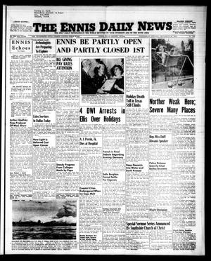 The Ennis Daily News (Ennis, Tex.), Vol. 63, No. 306, Ed. 1 Wednesday, December 29, 1954