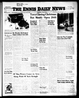 The Ennis Daily News (Ennis, Tex.), Vol. 62, No. 300, Ed. 1 Tuesday, December 22, 1953