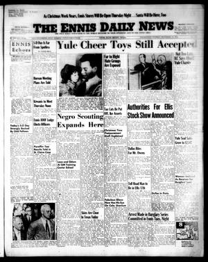 The Ennis Daily News (Ennis, Tex.), Vol. 63, No. [295], Ed. 1 Wednesday, December 15, 1954