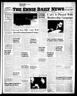 The Ennis Daily News (Ennis, Tex.), Vol. 63, No. 135, Ed. 1 Wednesday, June 9, 1954