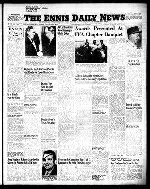 The Ennis Daily News (Ennis, Tex.), Vol. 63, No. 100, Ed. 1 Wednesday, April 28, 1954