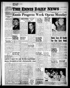 The Ennis Daily News (Ennis, Tex.), Vol. 63, No. 232, Ed. 1 Saturday, October 2, 1954