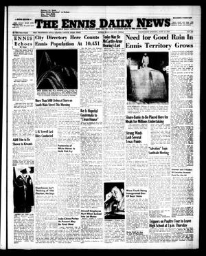 The Ennis Daily News (Ennis, Tex.), Vol. 63, No. 141, Ed. 1 Wednesday, June 16, 1954