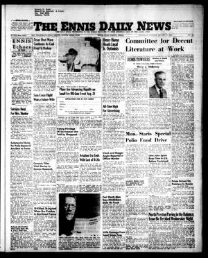 The Ennis Daily News (Ennis, Tex.), Vol. 63, No. 191, Ed. 1 Saturday, August 14, 1954