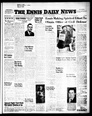 Primary view of object titled 'The Ennis Daily News (Ennis, Tex.), Vol. 62, No. 303, Ed. 1 Saturday, December 26, 1953'.