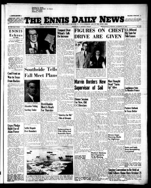 The Ennis Daily News (Ennis, Tex.), Vol. 63, No. 241, Ed. 1 Wednesday, October 13, 1954
