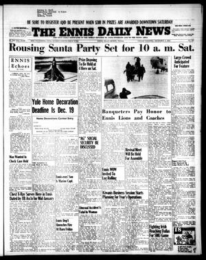 The Ennis Daily News (Ennis, Tex.), Vol. 63, No. 285, Ed. 1 Friday, December 3, 1954